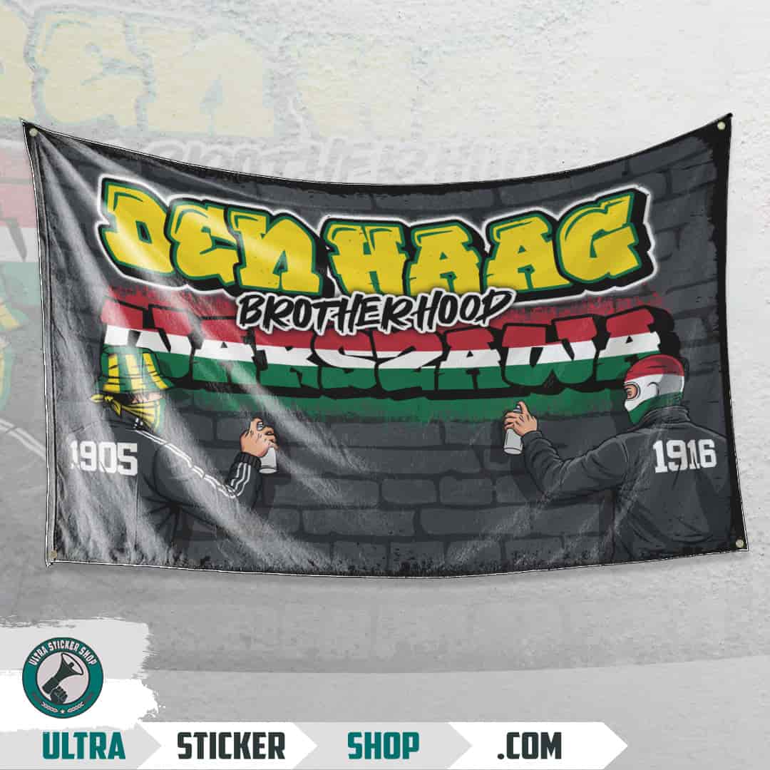 Den Haag brotherhood Warszawa Flag