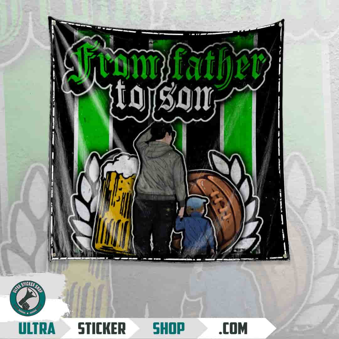 From father to son Flag