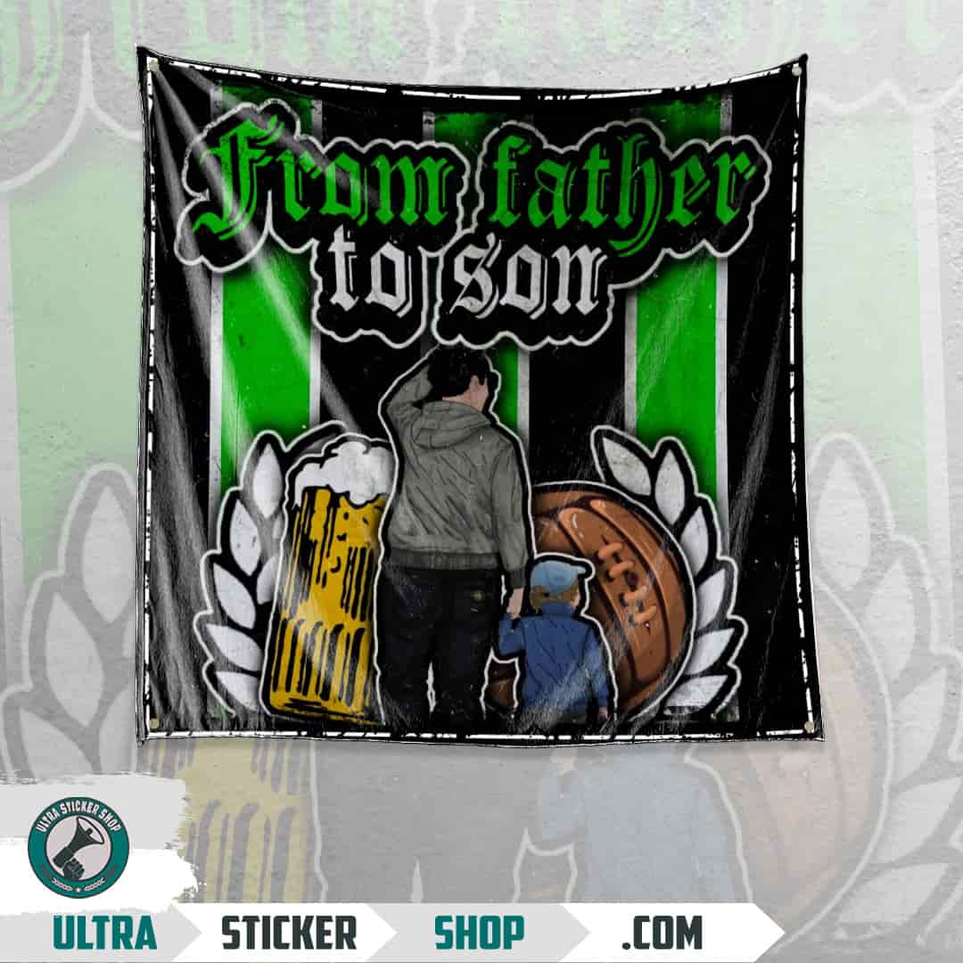 From father to son Flag