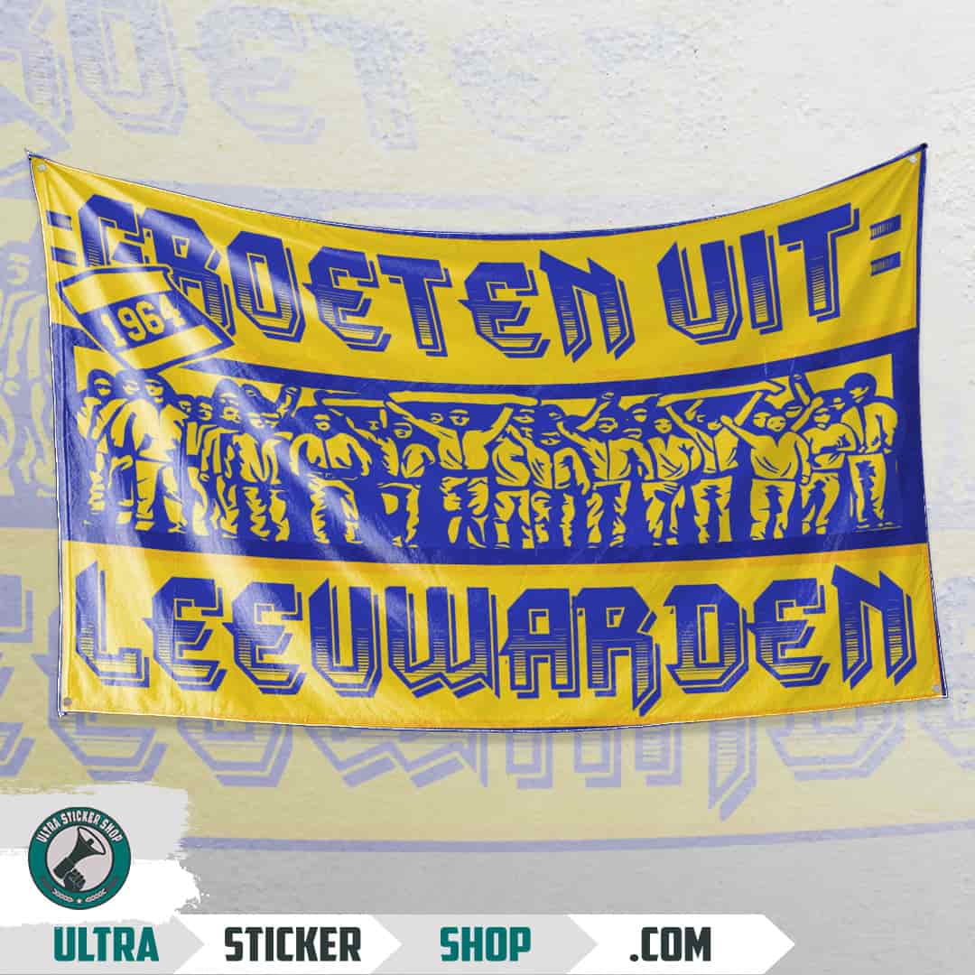 Groeten uit Leeuwarden Flag