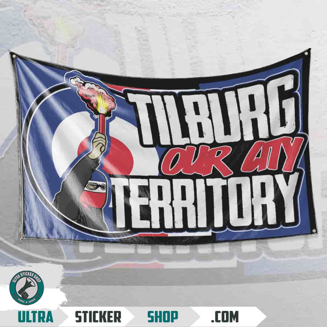 Tilburg our territory Flag
