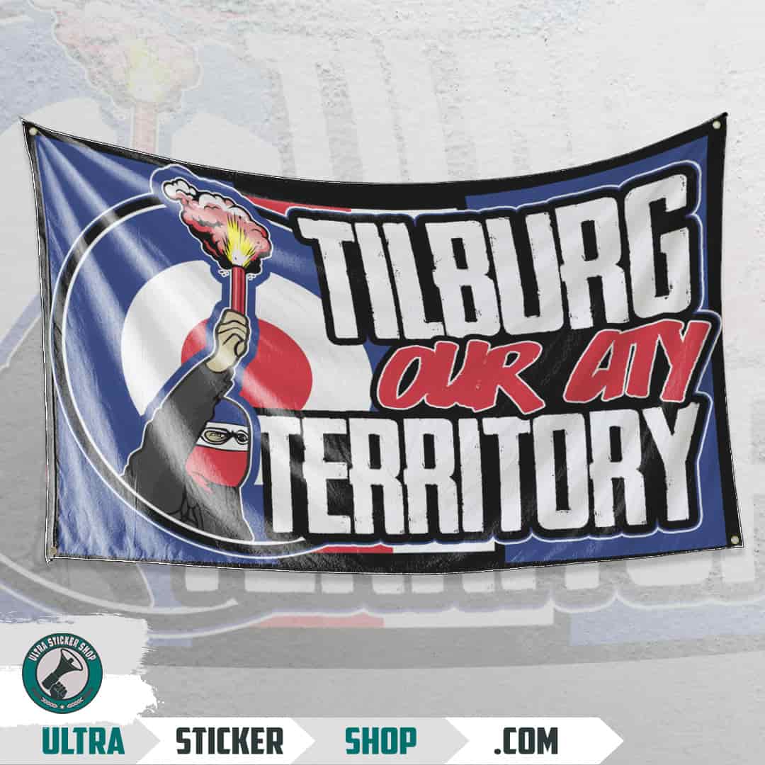 Tilburg our territory Flag