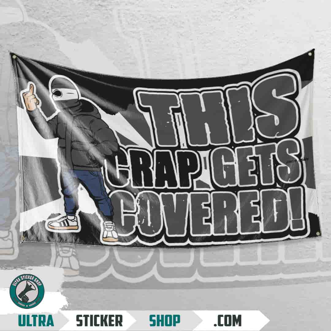 This Crap Get Covered! Flag