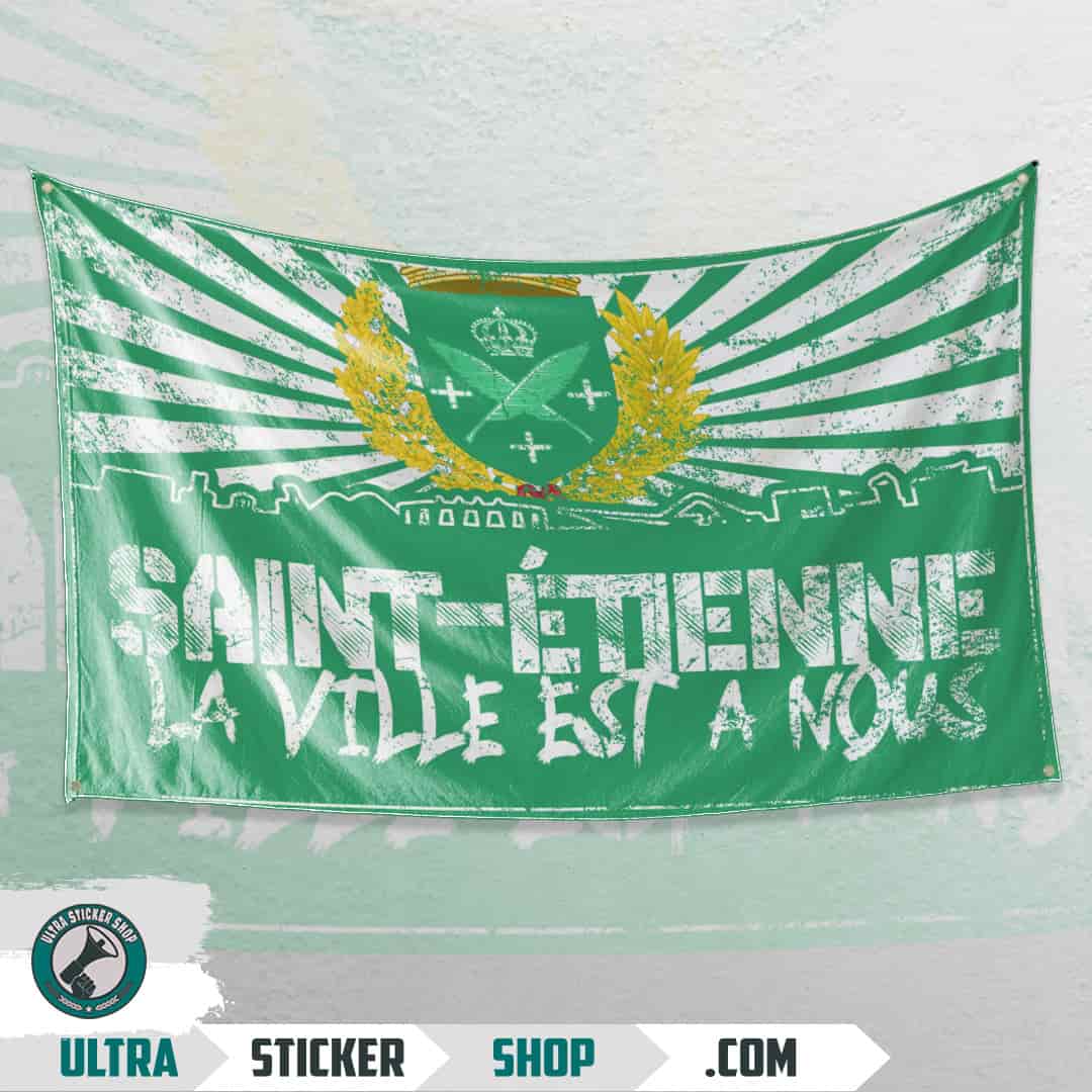 Saint-Étienne Flag