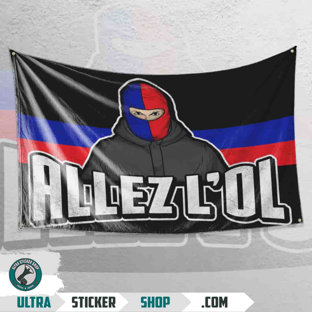 Allez l'OL Flag