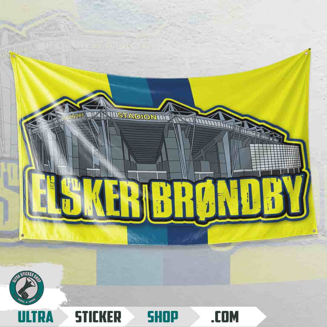 Elsker Brøndby Flag