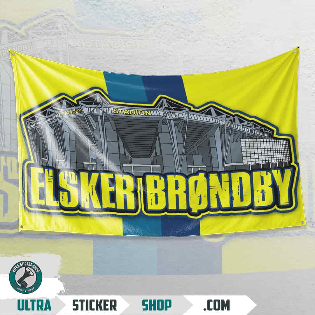 Elsker Brøndby Flag