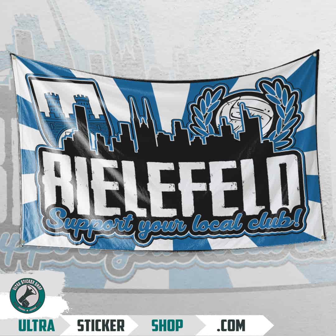 Bielefeld support your local club Flag