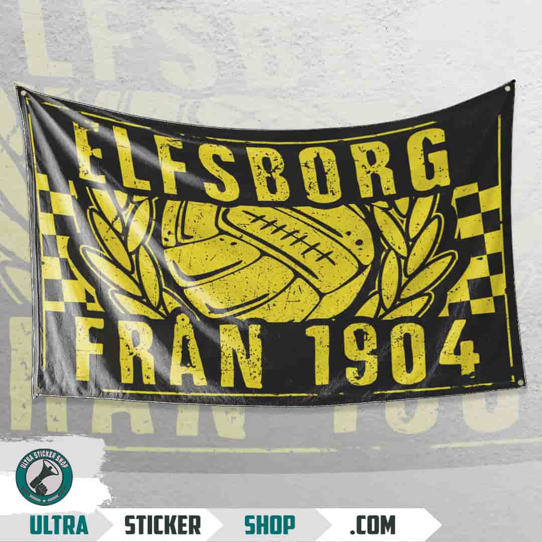 Elfsborg Fran 1904 Flag