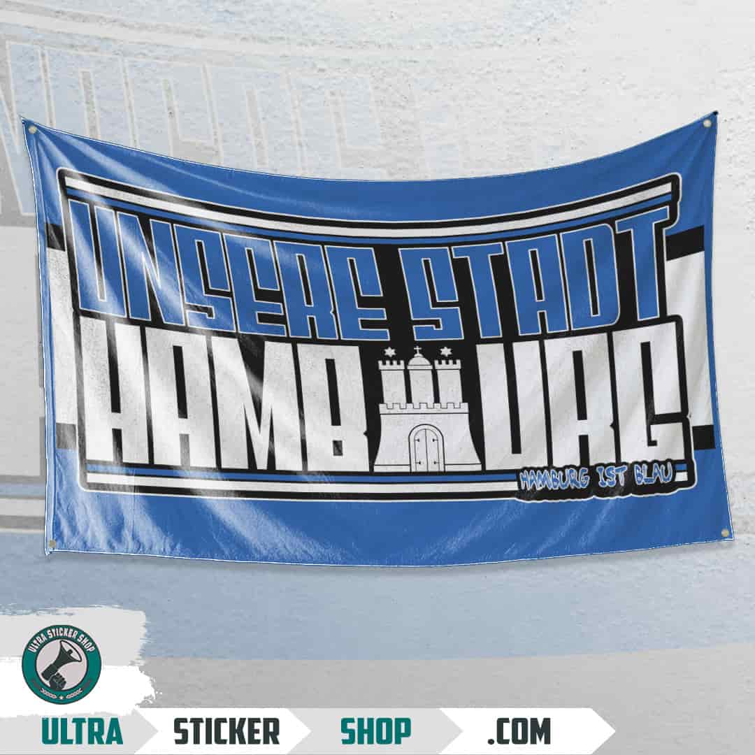 Unsere Stadt Hamburg Flag