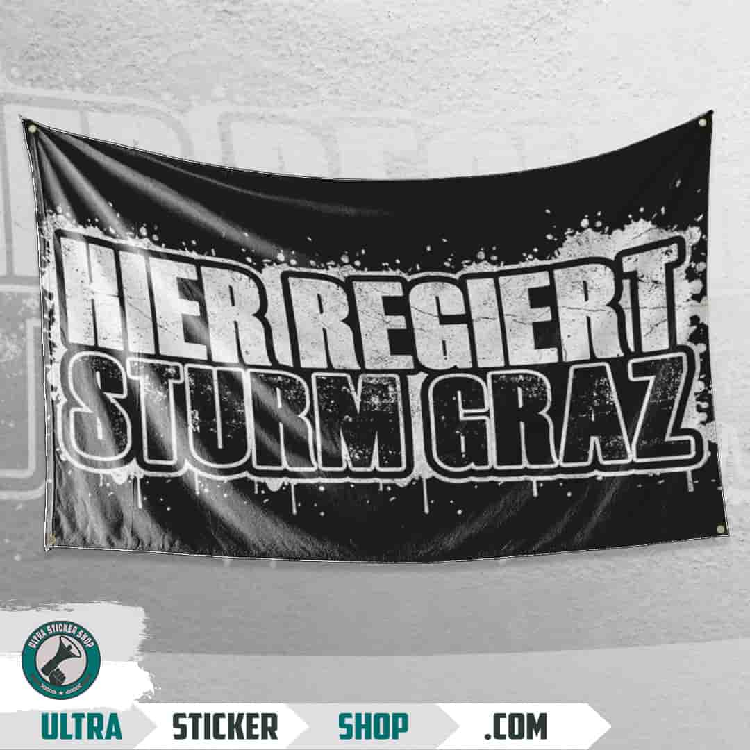 Hier Regiert Sturm Graz Flag