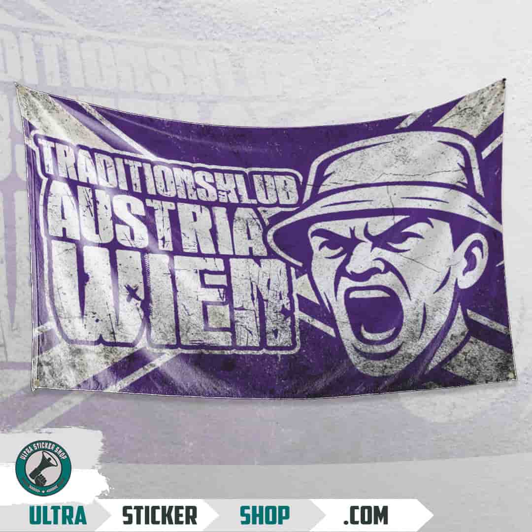 Traditionsklub Austria Wien Flag