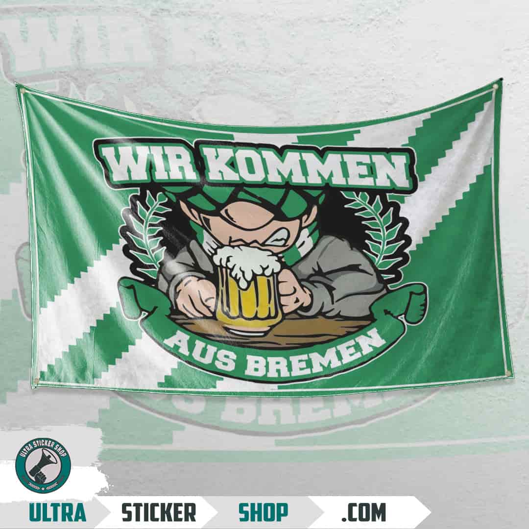 Wir kommen aus Bremen Flag