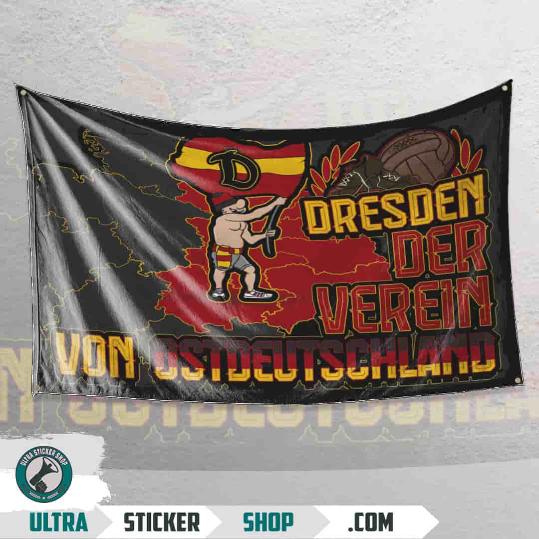 Dresden Der verein von Ostdeutschland Flag