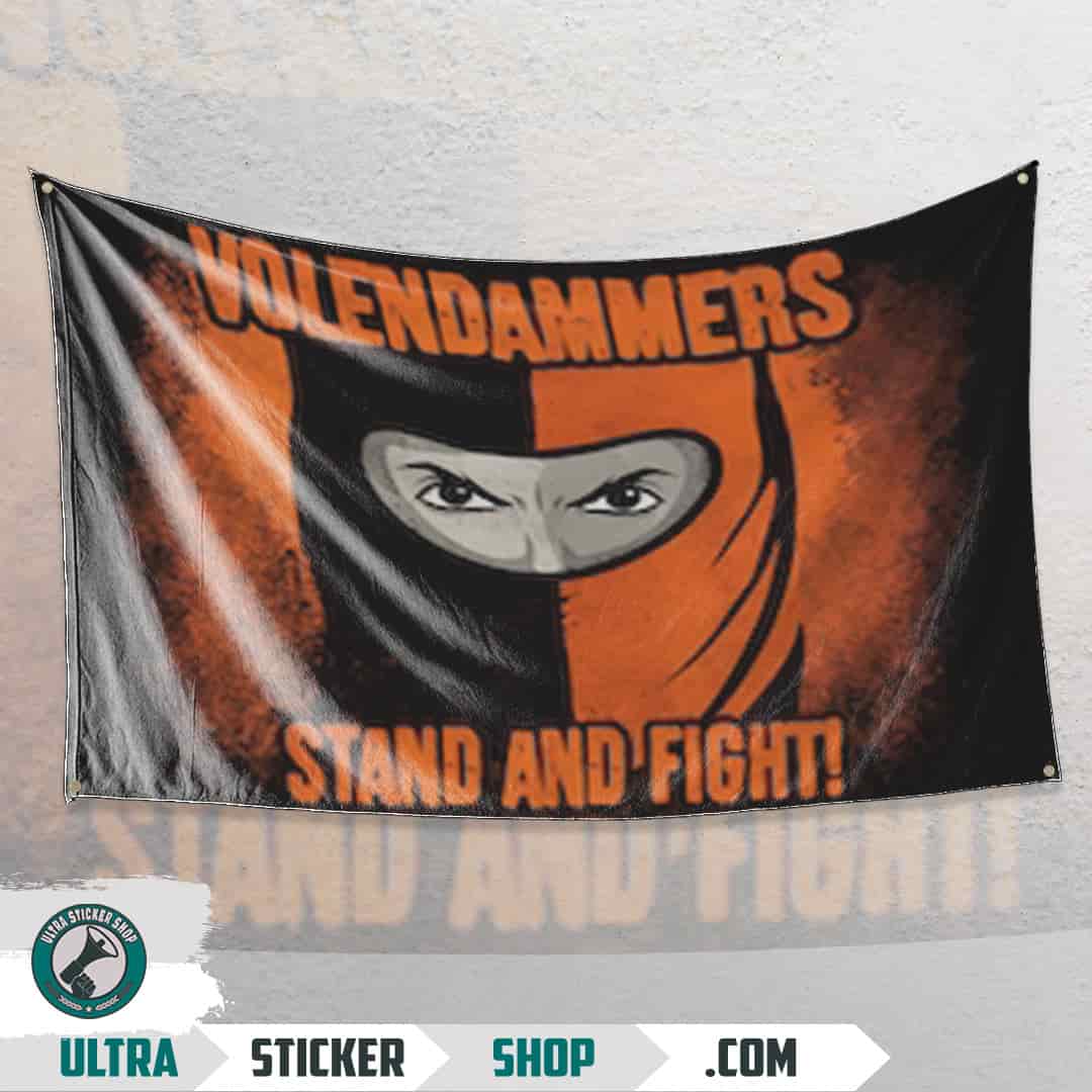 Volendammers stand and fight Flag