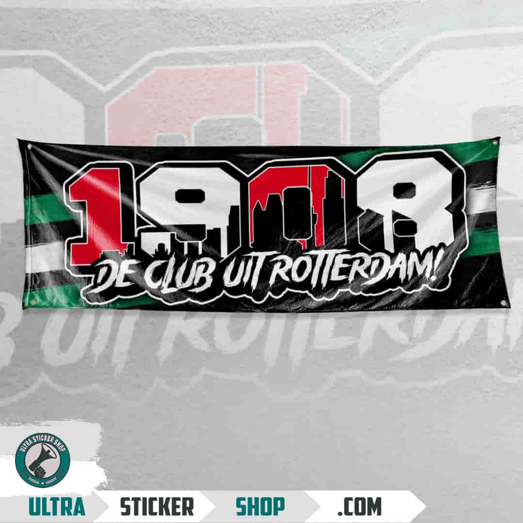 De club uit Rotterdam Flag