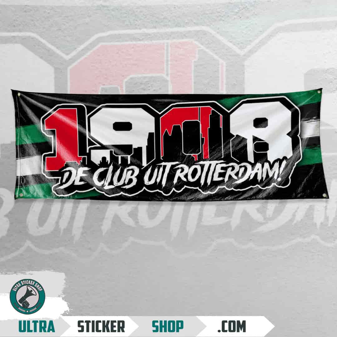 De club uit Rotterdam Flag