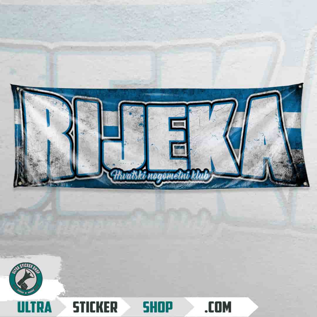 Rijeka Hrvatski Nogomenti Klub Flag