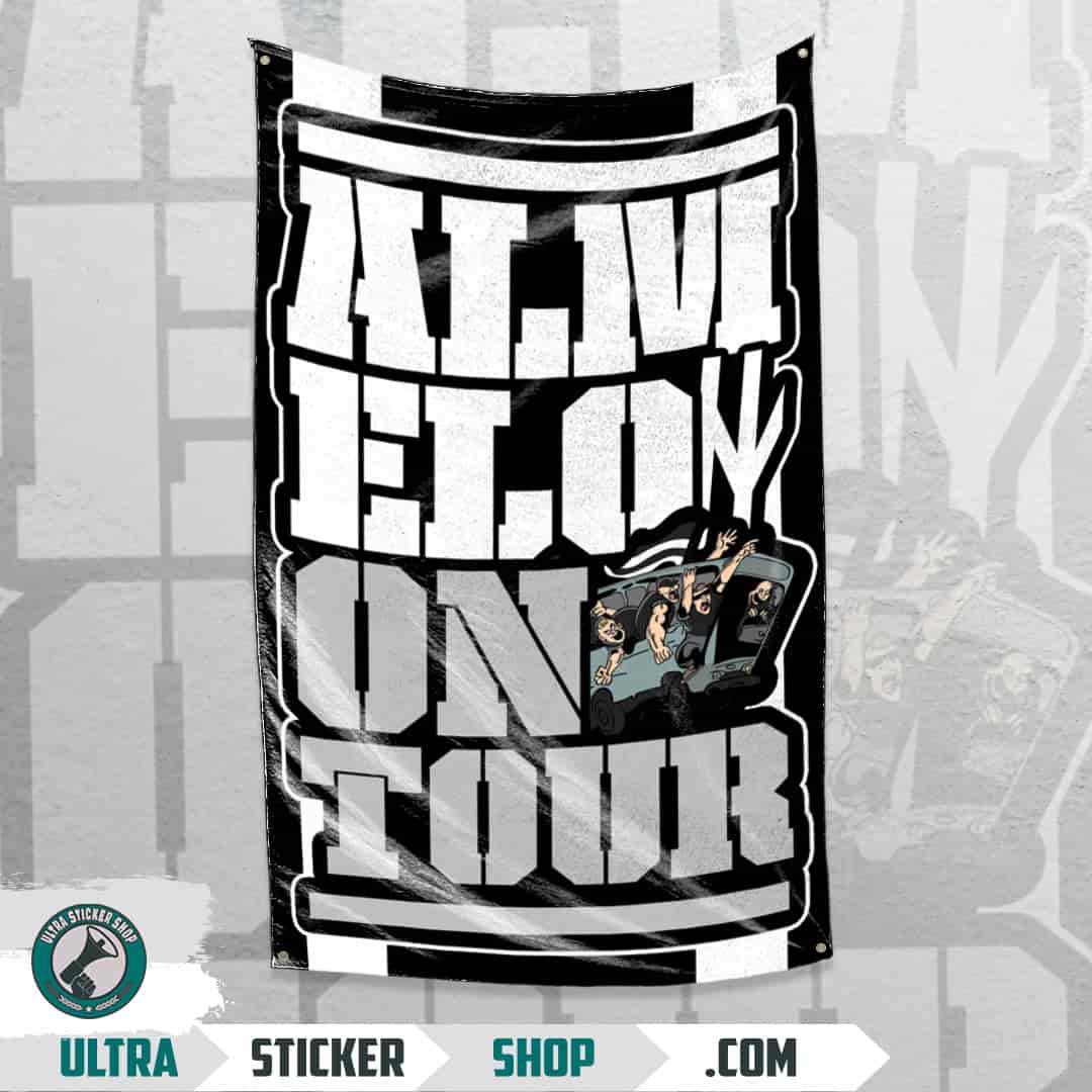 Almelo on tour Flag