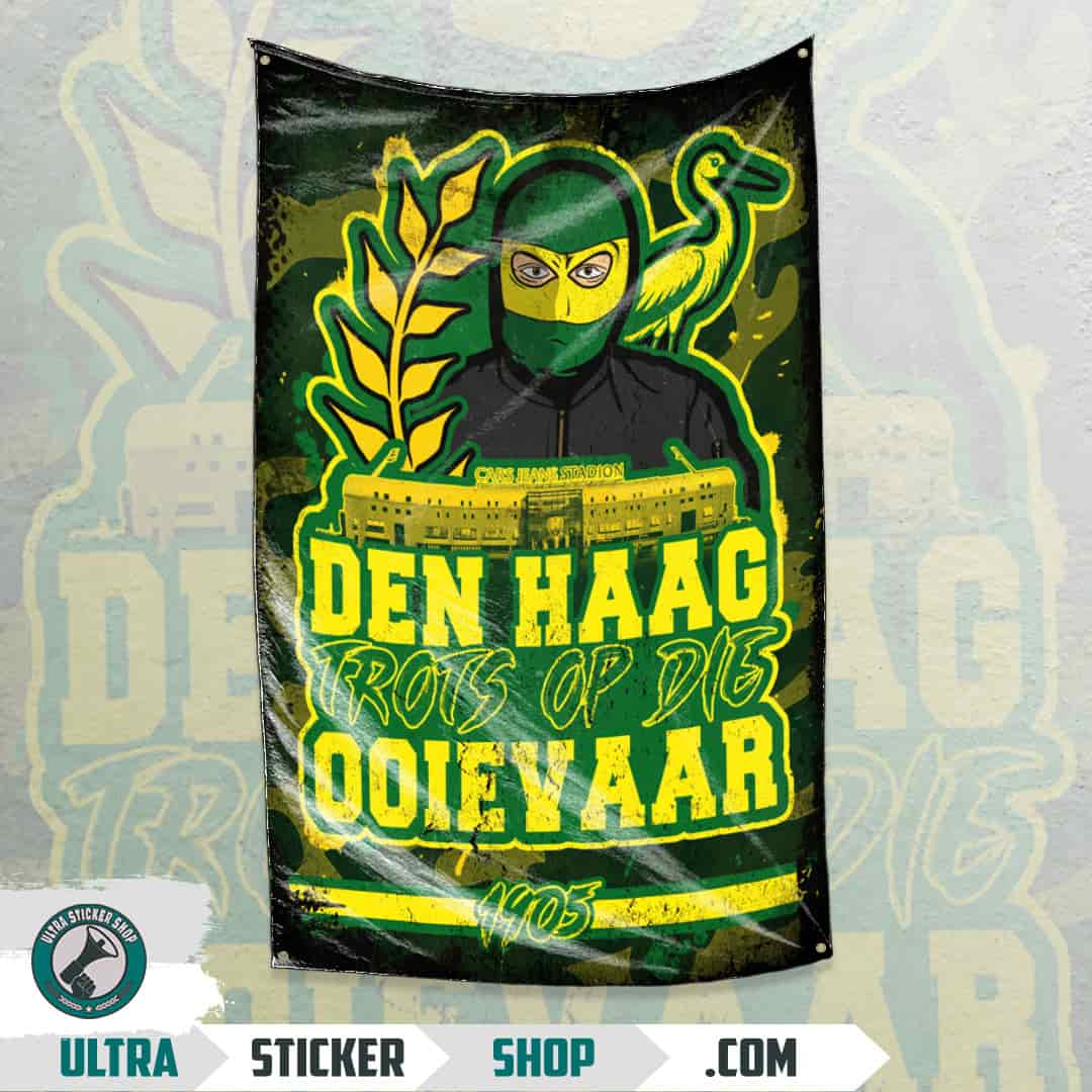 Den Haag trots op die ooievaar Flag