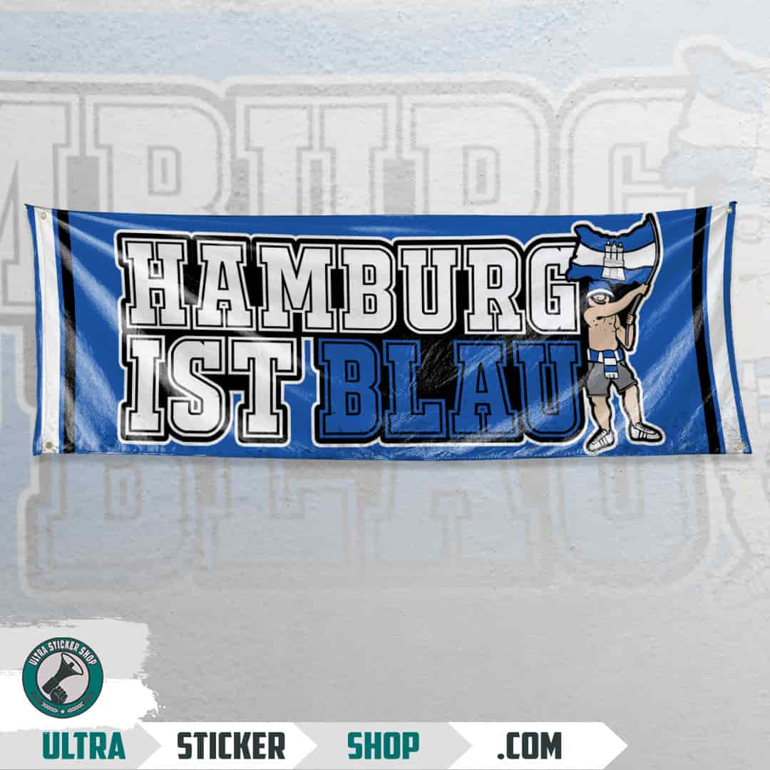 Hamburg ist blau Flag