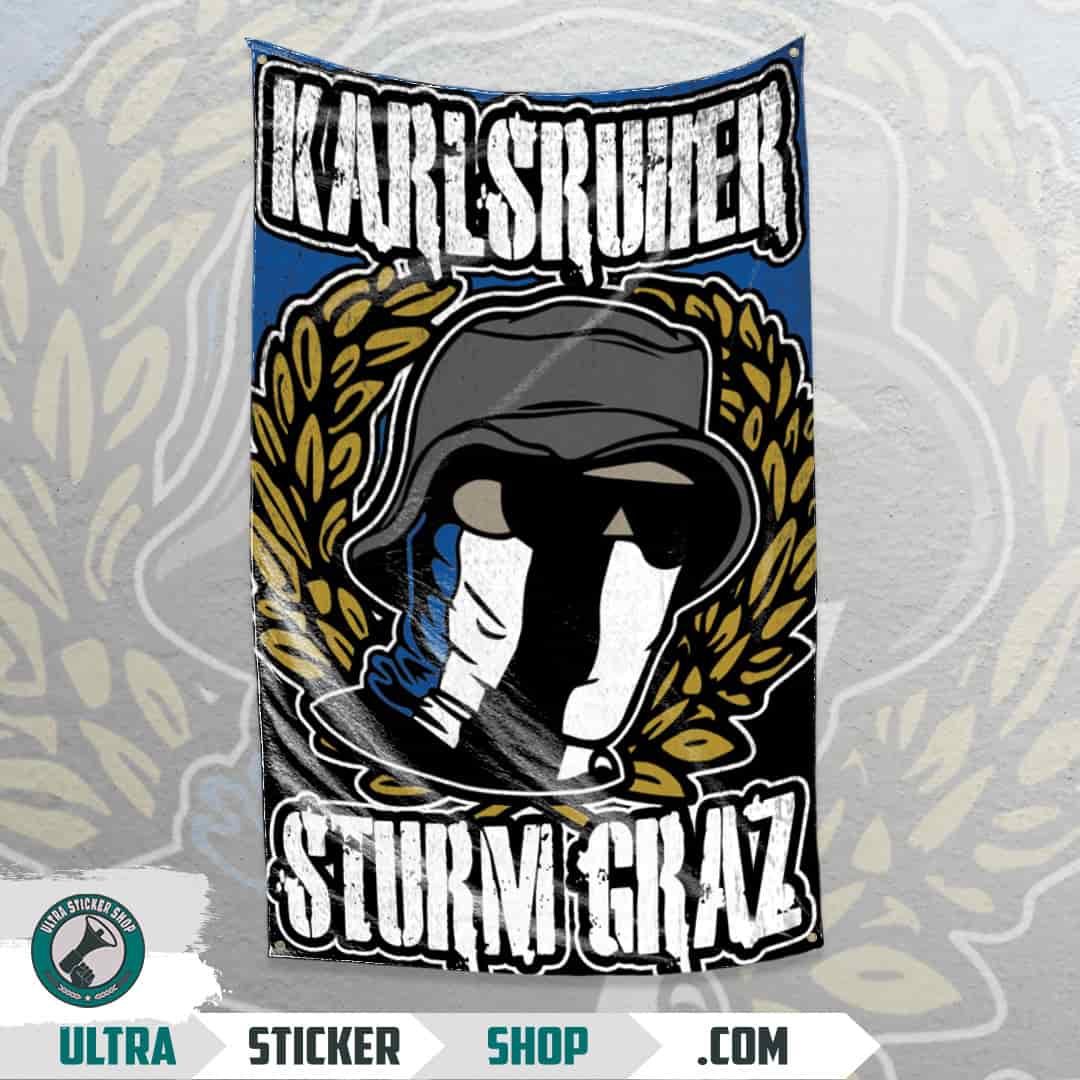 Karlsruher X Sturm Graz Flag
