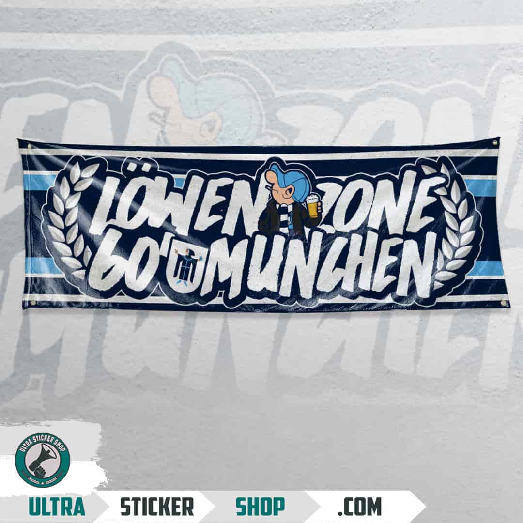 Löwen zone 60' München Flag