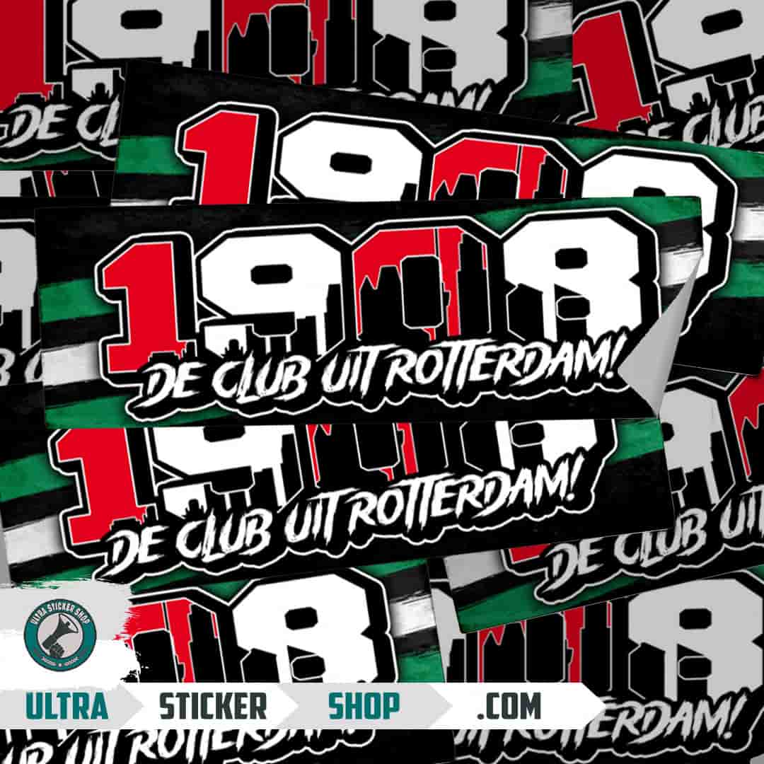 De club uit Rotterdam Stickers