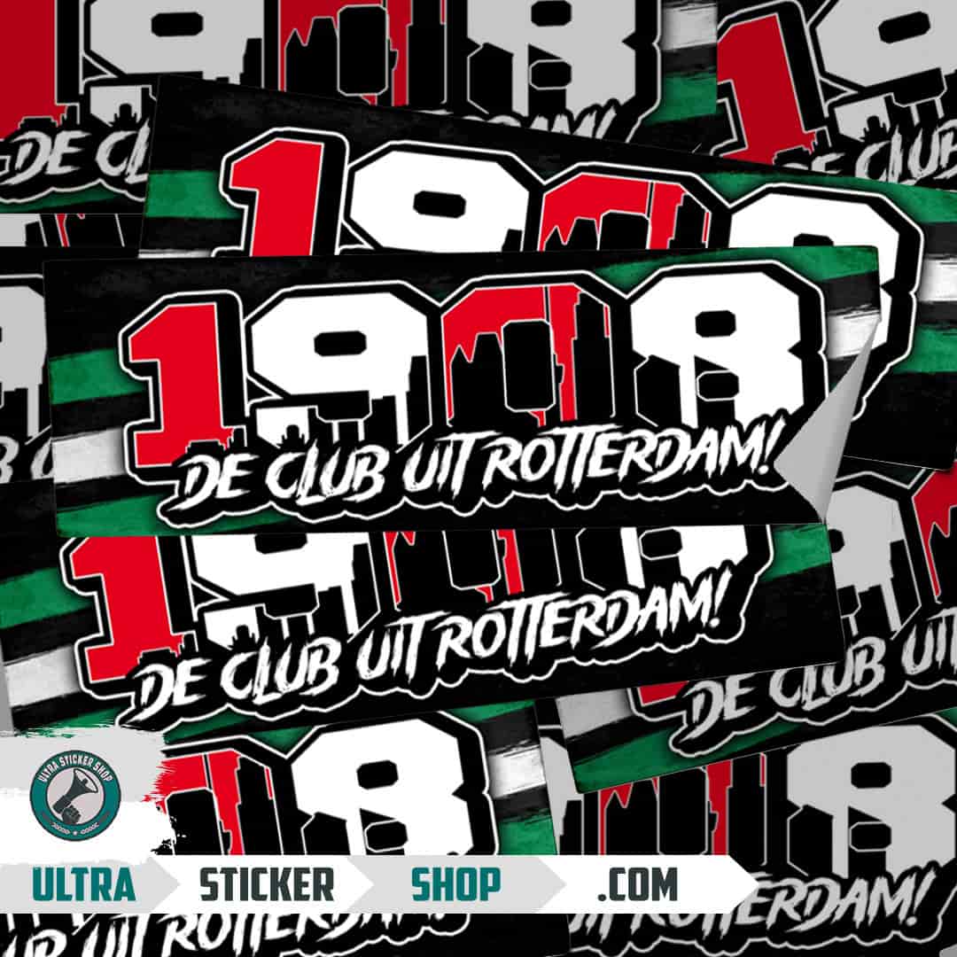 De club uit Rotterdam Stickers