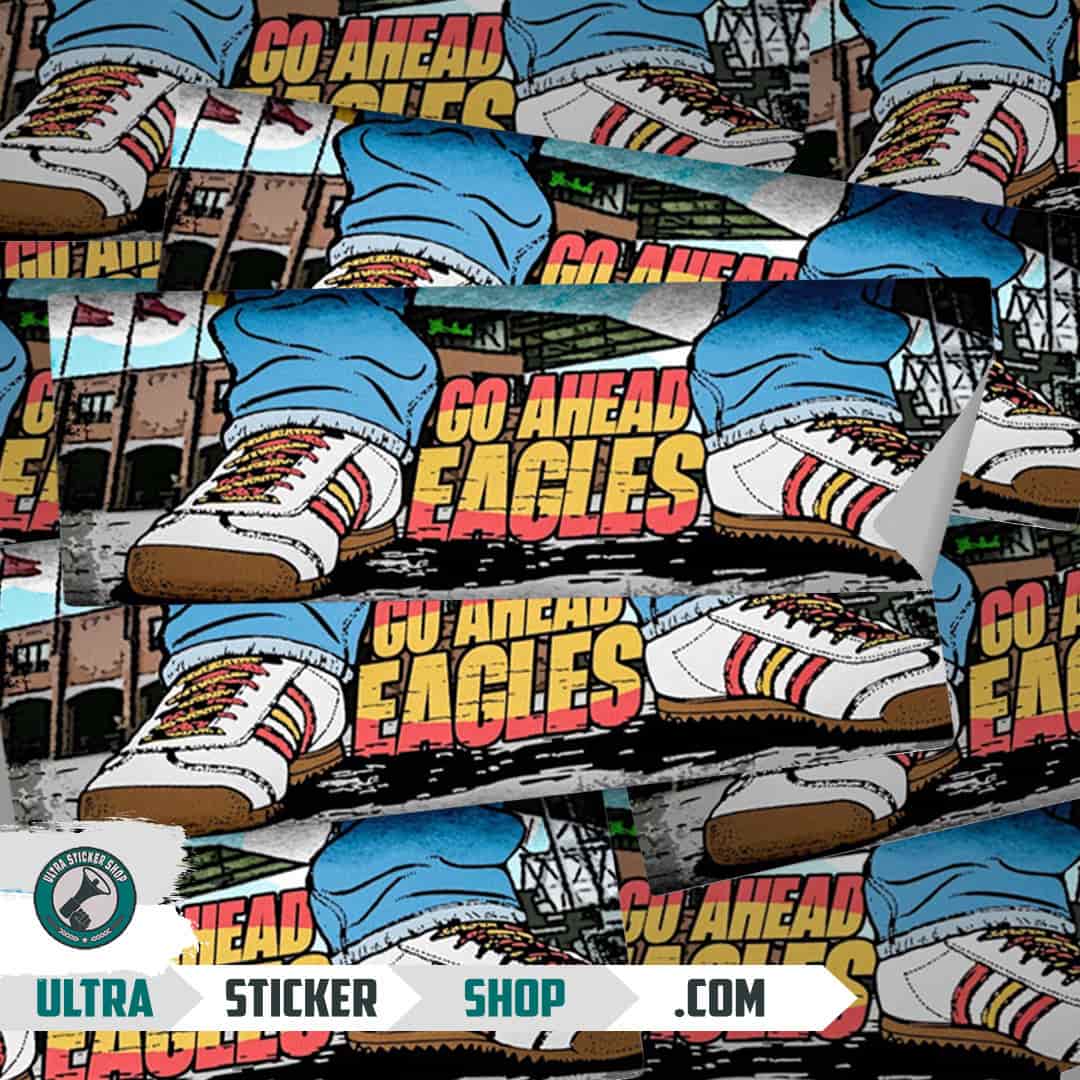 Go ahead eagles Stickers