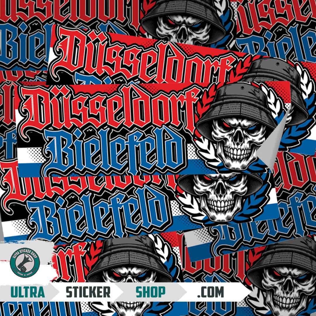Düsseldorf X Bielefeld Stickers