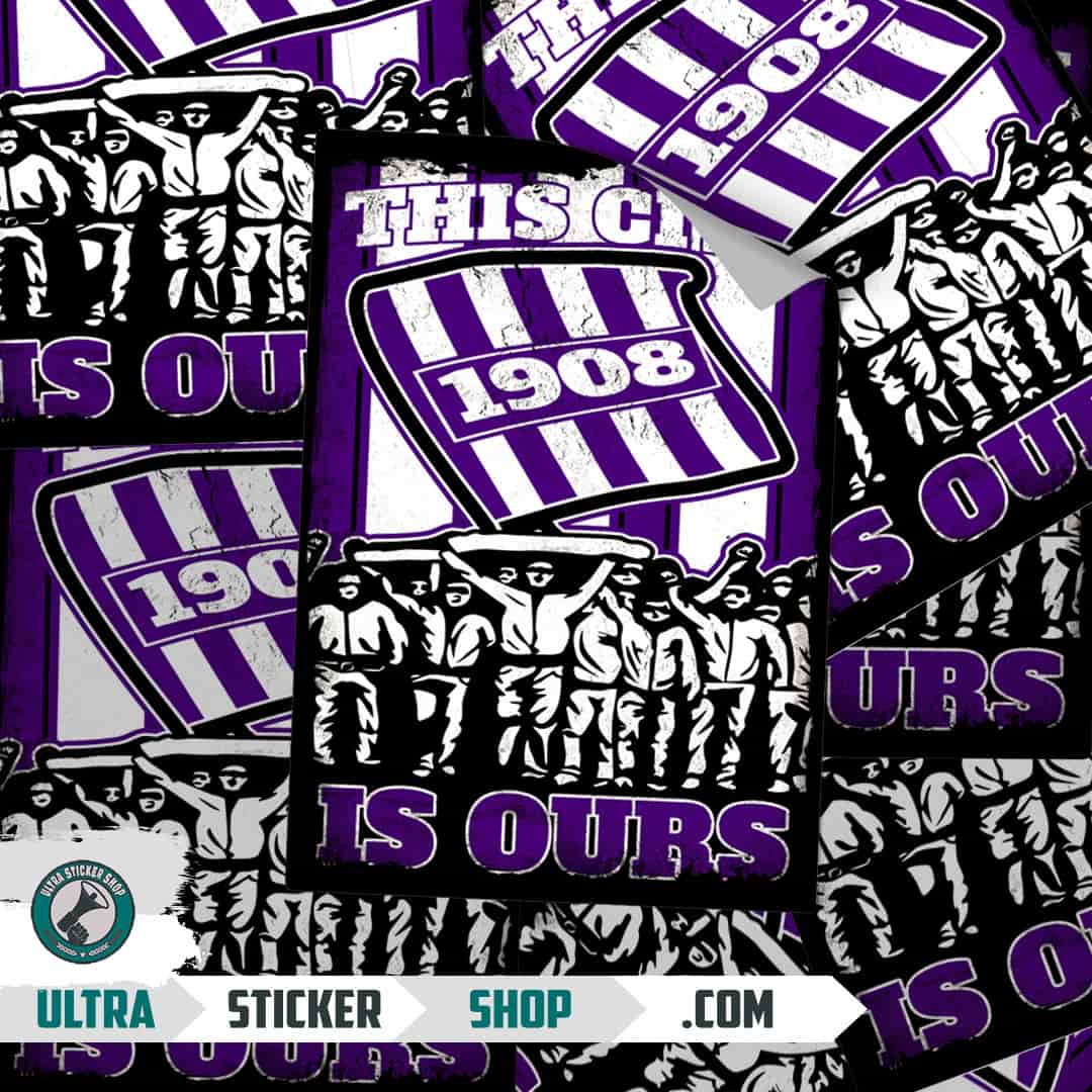 This city is ours Stickers