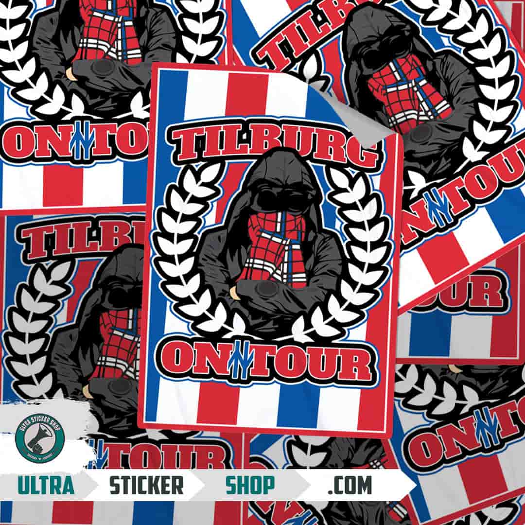 Tilburg on tour Stickers
