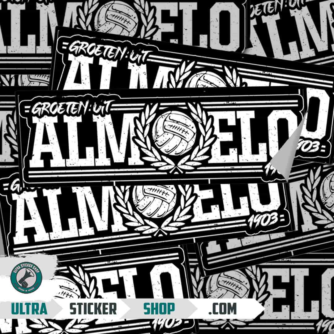 Groeten uit Almelo 1903 Stickers