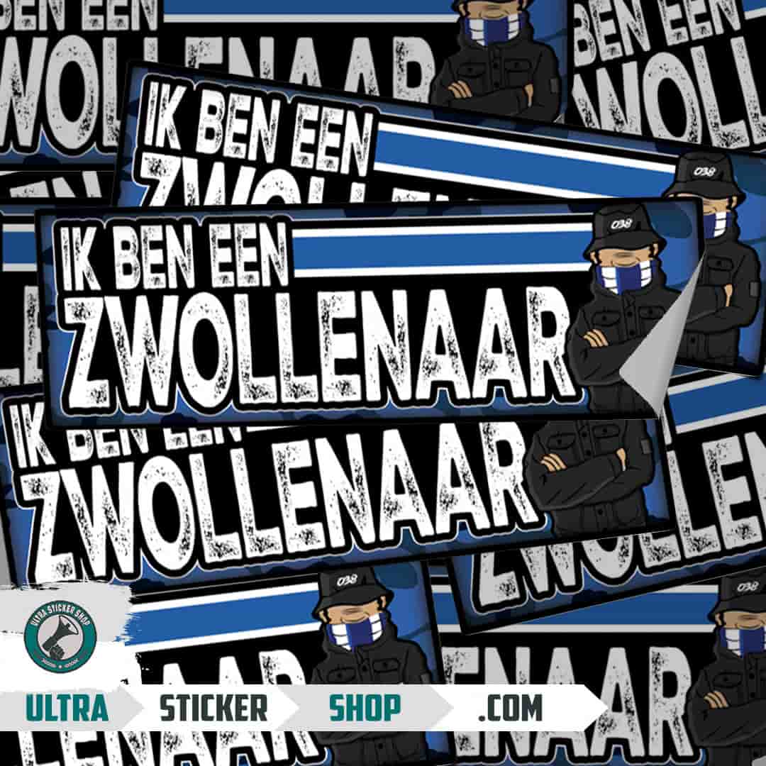 Ik ben een Zwollenaar Stickers