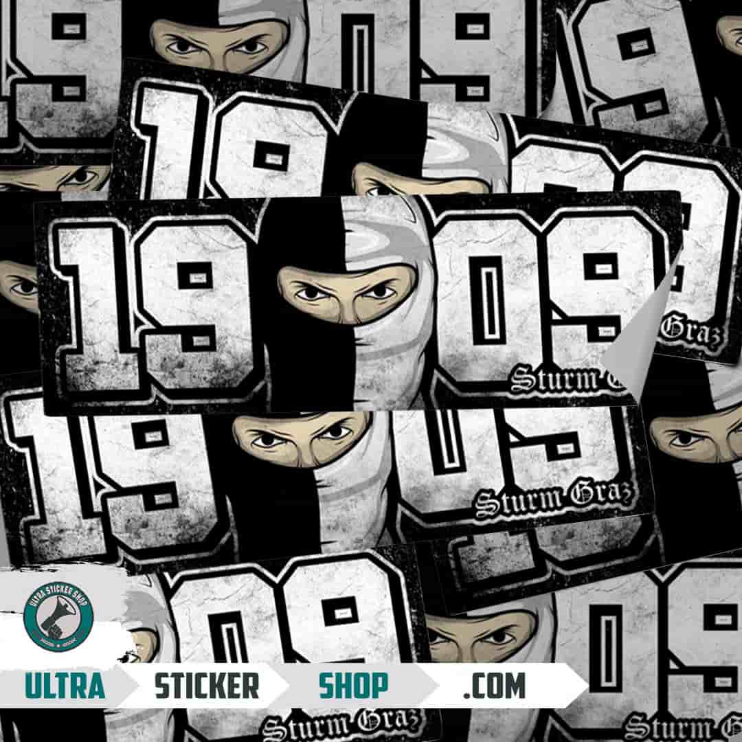 1909 sturm graz Stickers
