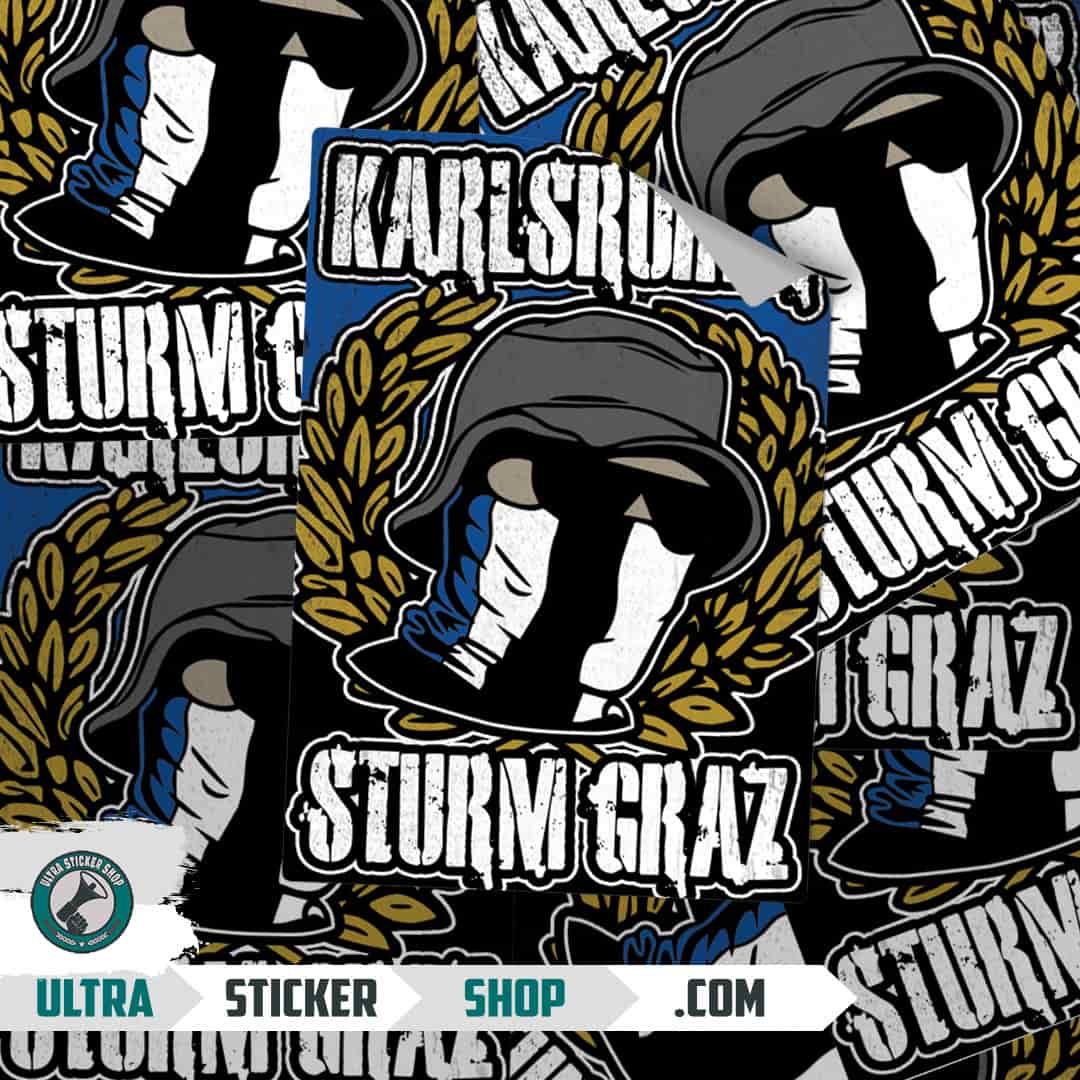 Karlsruher X Sturm Graz Stickers