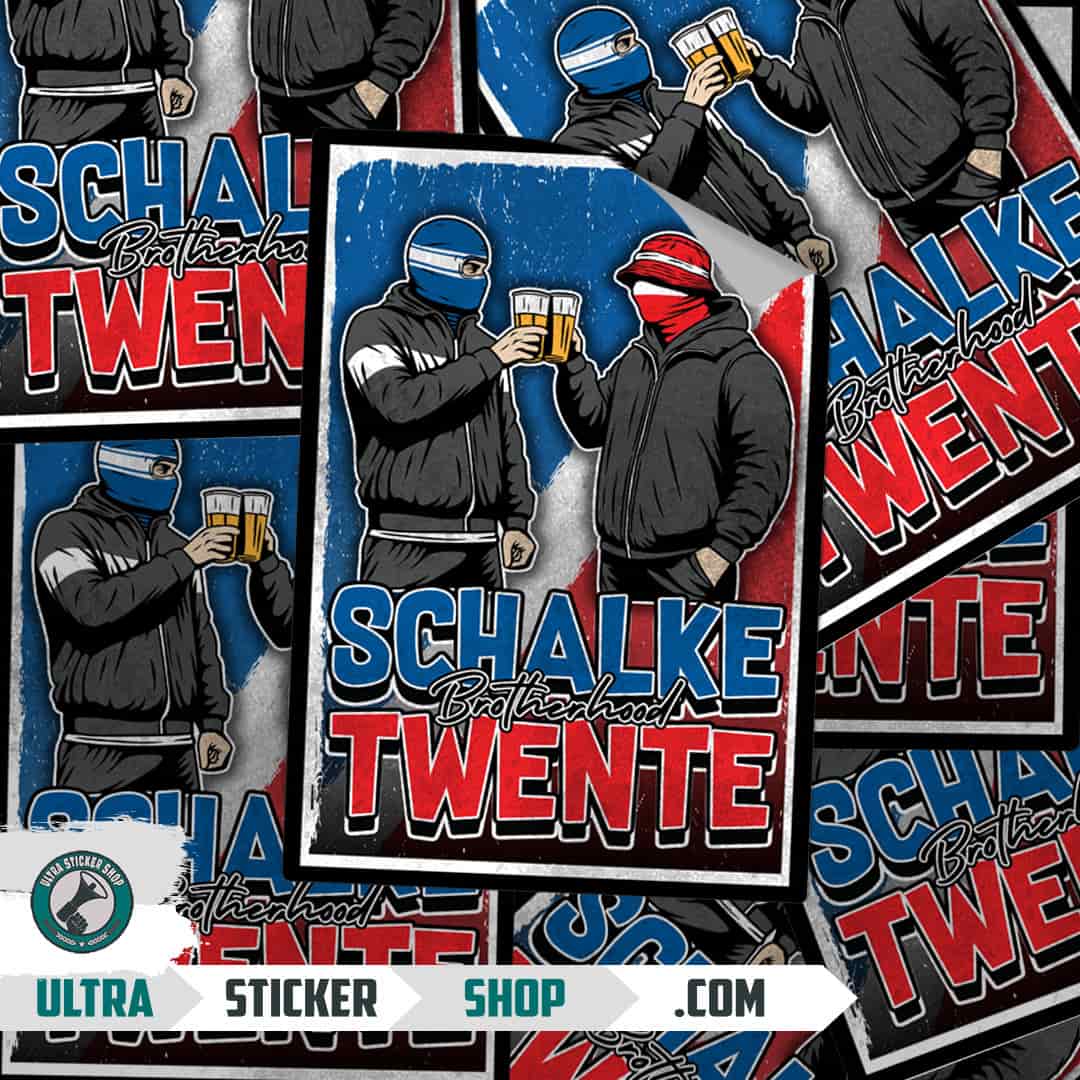 Schalke Brotherhood Twente Stickers