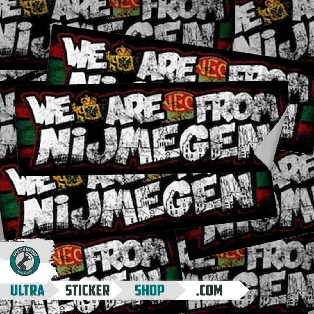 We are from Nijmegen Stickers