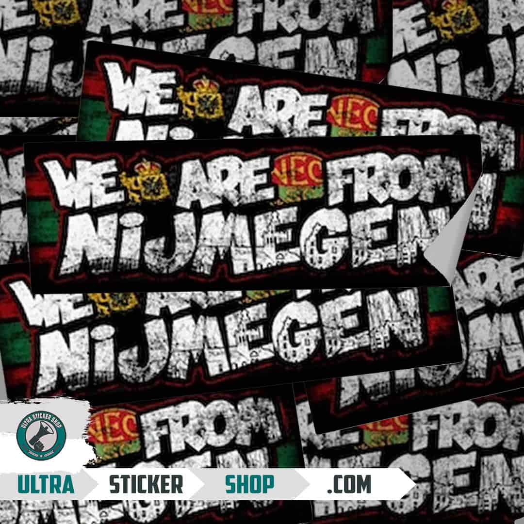 We are from Nijmegen Stickers