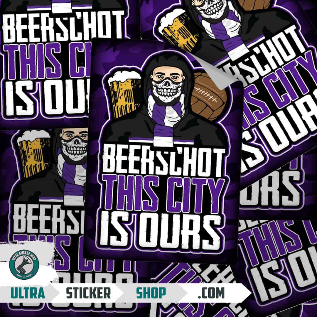 Beerschot this city is ours Stickers