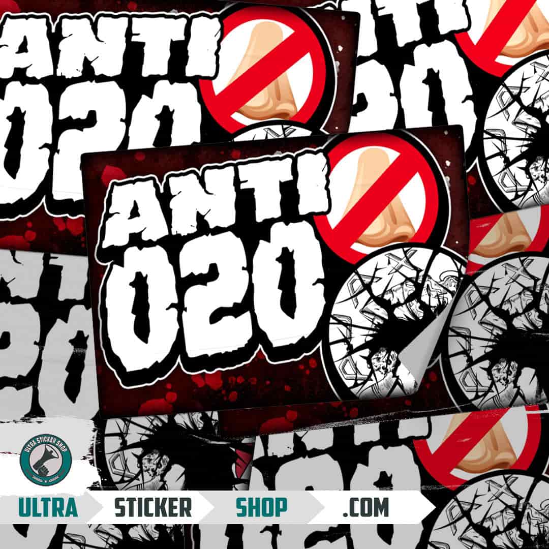 Anti 020 Stickers