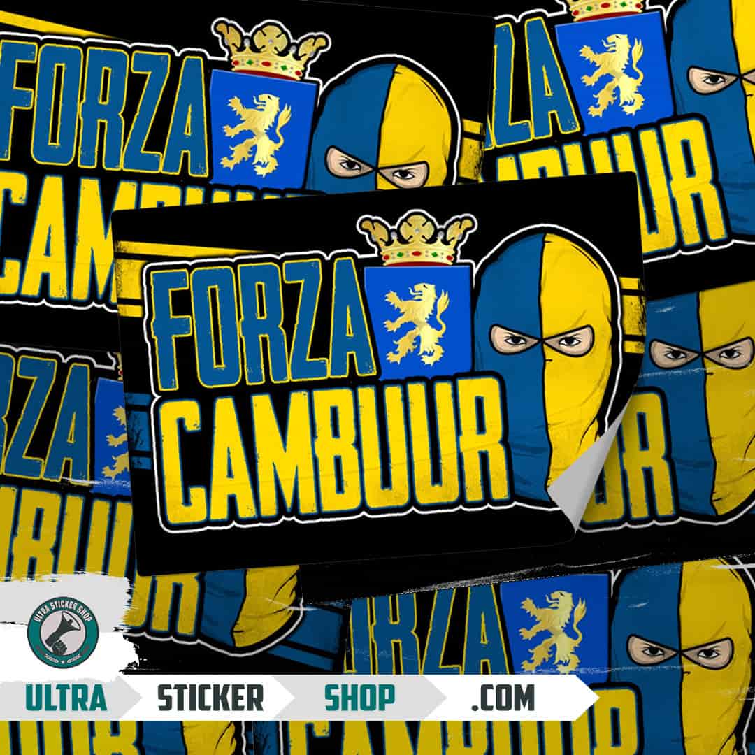 Forza Cambuur Stickers