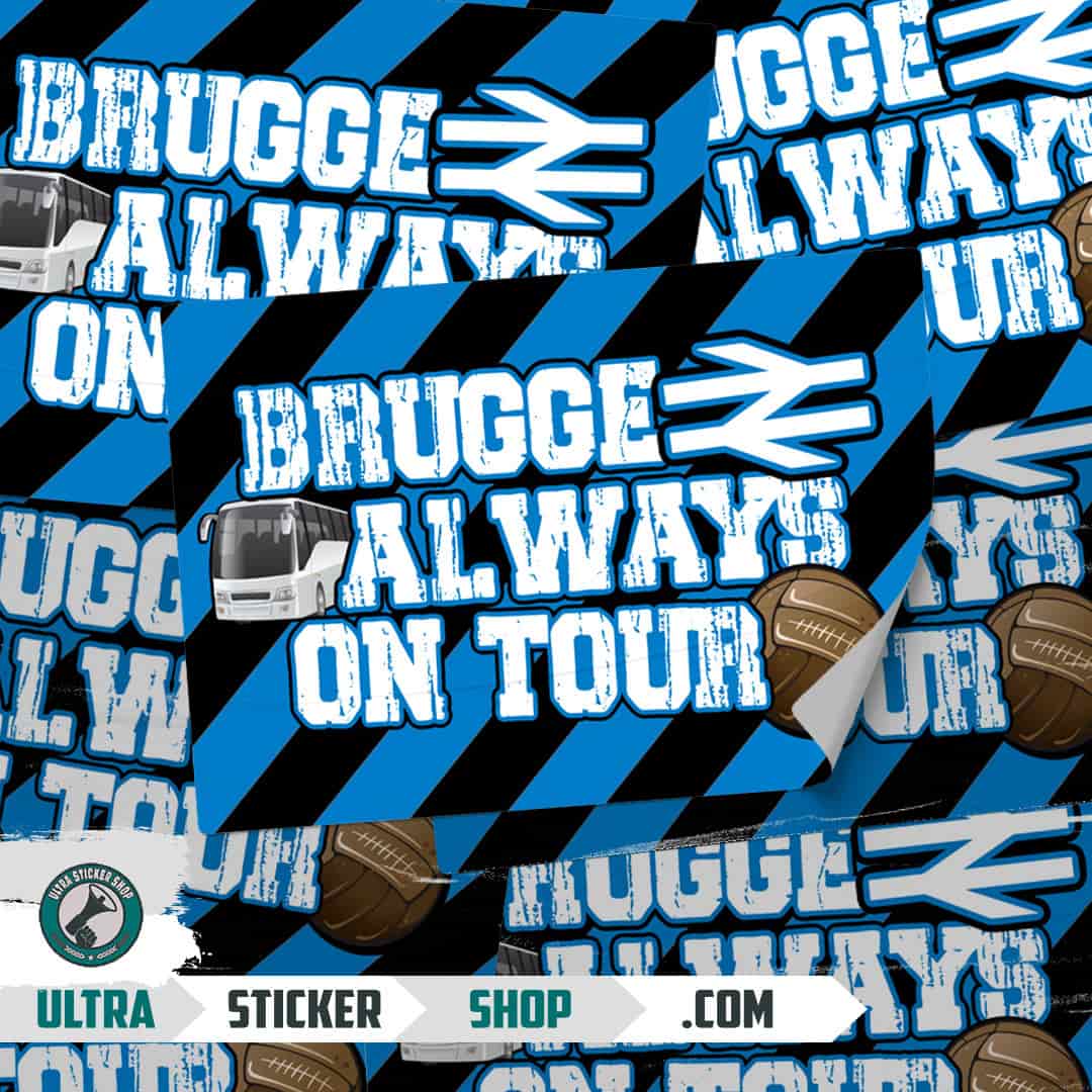 Brugge always on tour Stickers