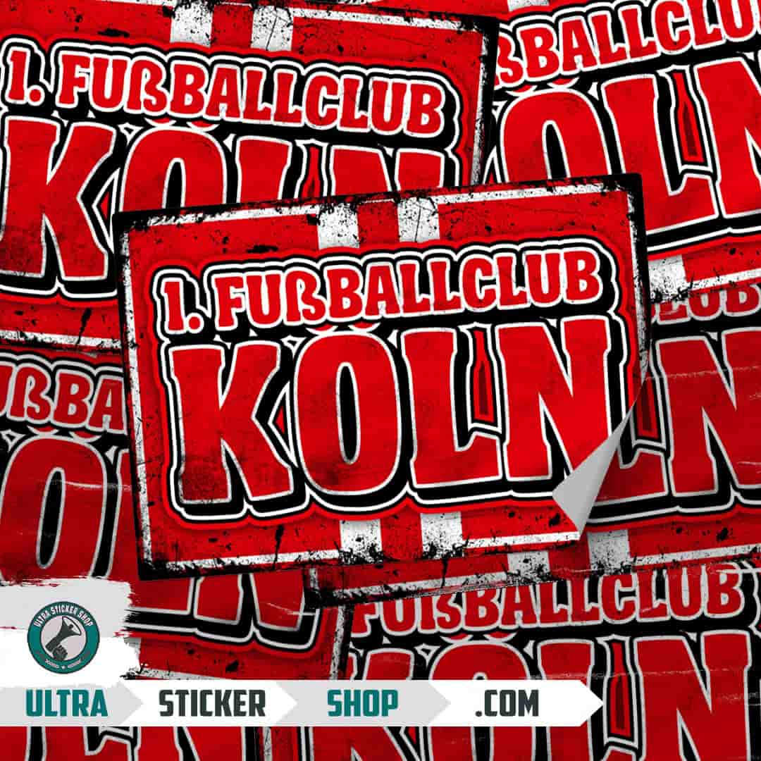 1. Fußballclub Köln Stickers