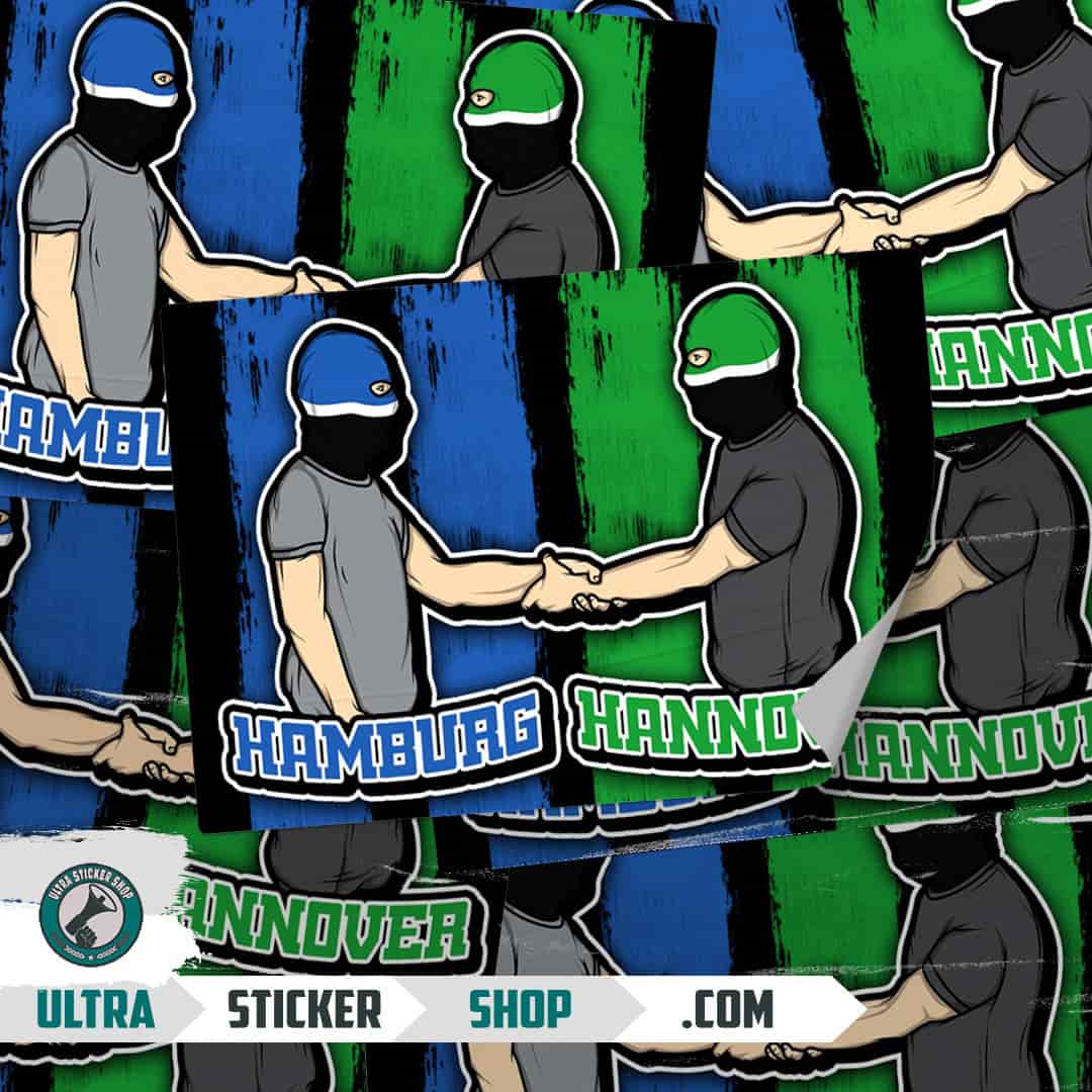 Hamburg X Hannover Stickers