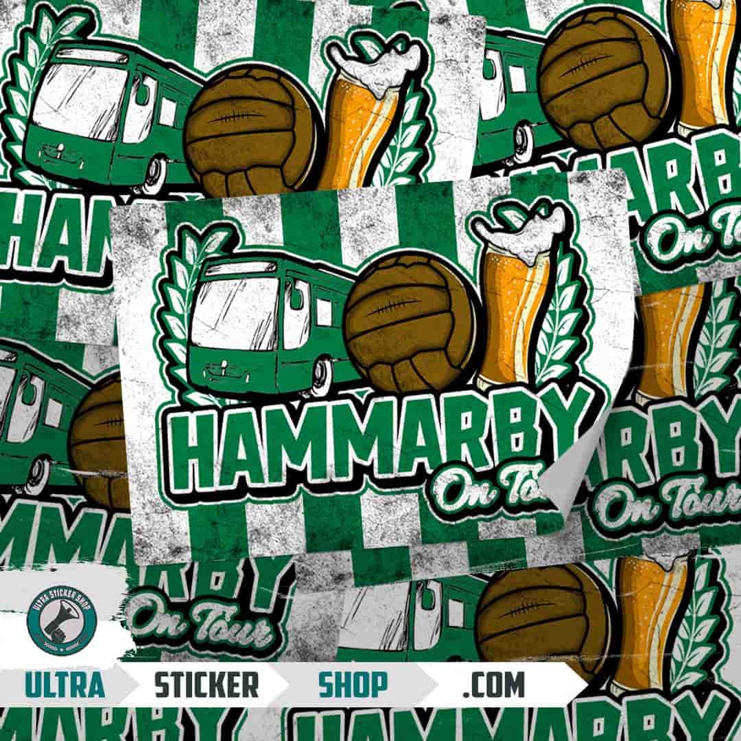 Hammarby ON Tour Stickers