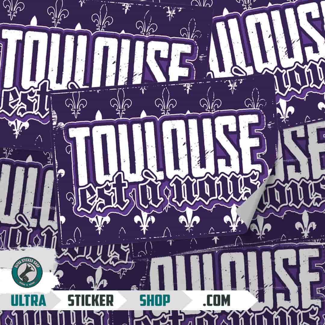 Toulouse est à nous Stickers