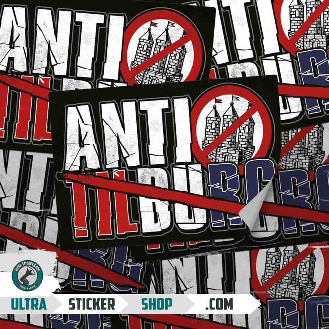 Anti Tilburg Stickers