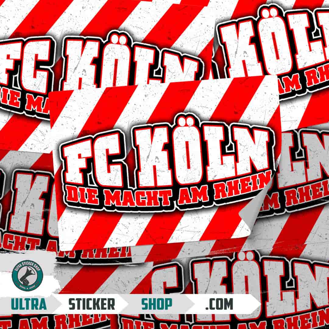 FC Köln die macht am rhein Stickers